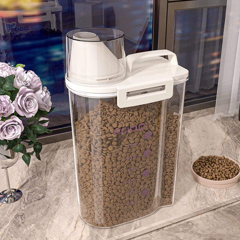 Premium Hermetic Food Container with Measuring Cup