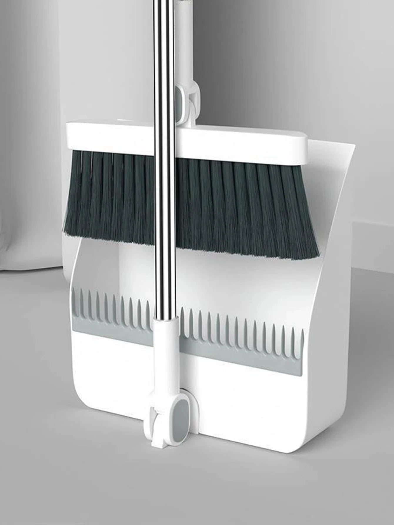 Foldable Broom and Dustpan Set