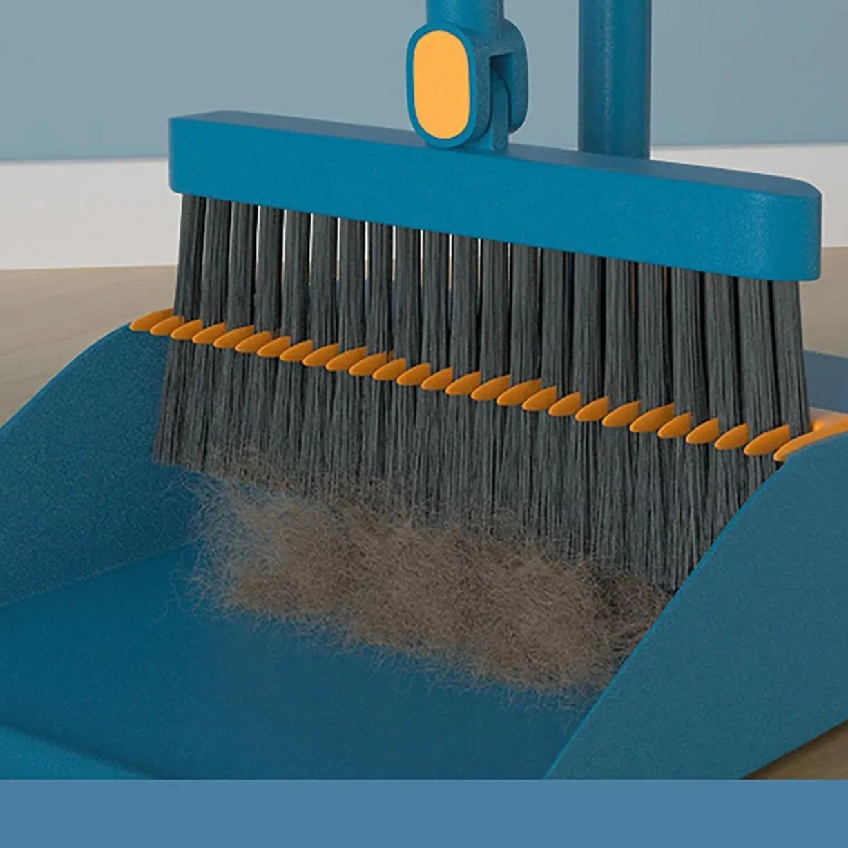 Foldable Broom and Dustpan Set