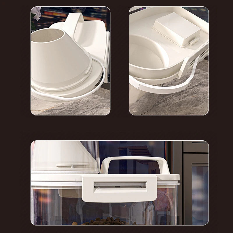 Premium Hermetic Food Container with Measuring Cup
