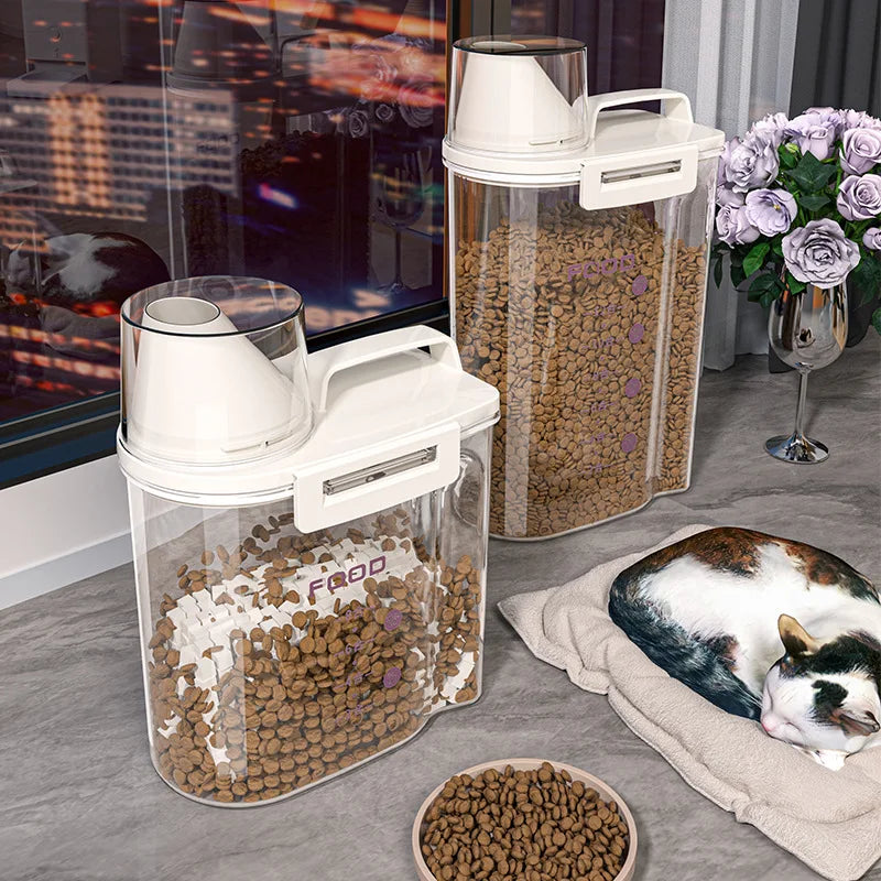 Premium Hermetic Food Container with Measuring Cup