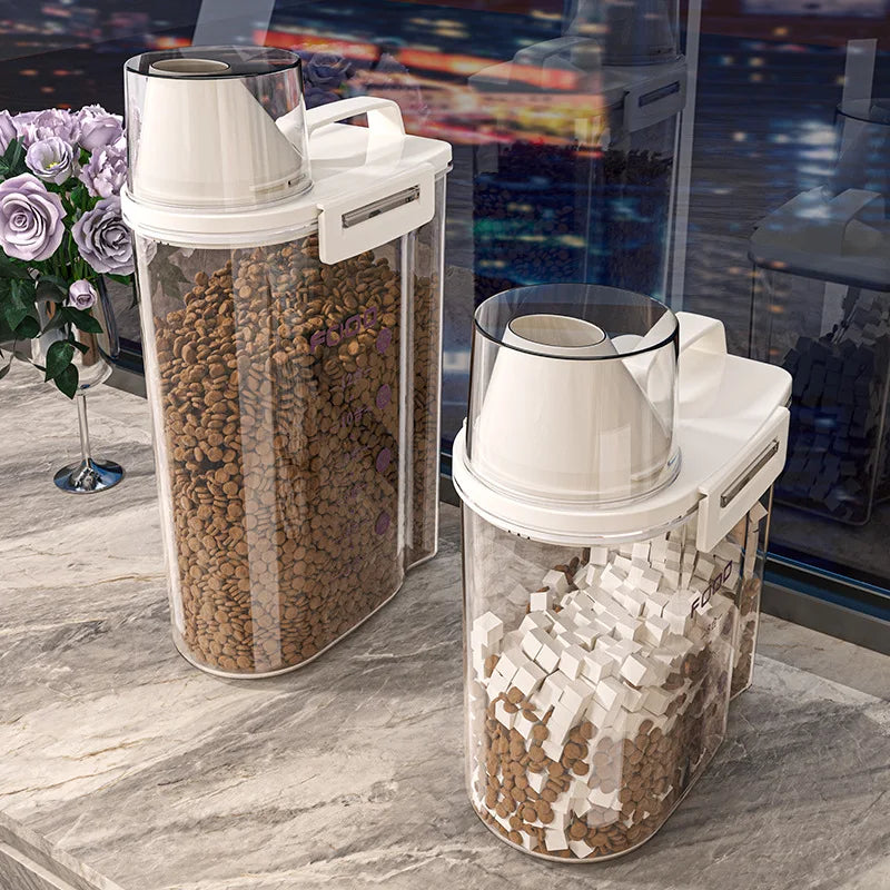 Premium Hermetic Food Container with Measuring Cup