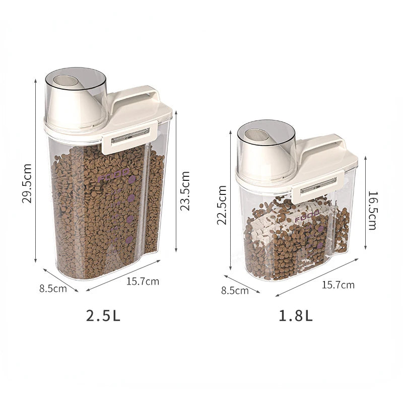 Premium Hermetic Food Container with Measuring Cup