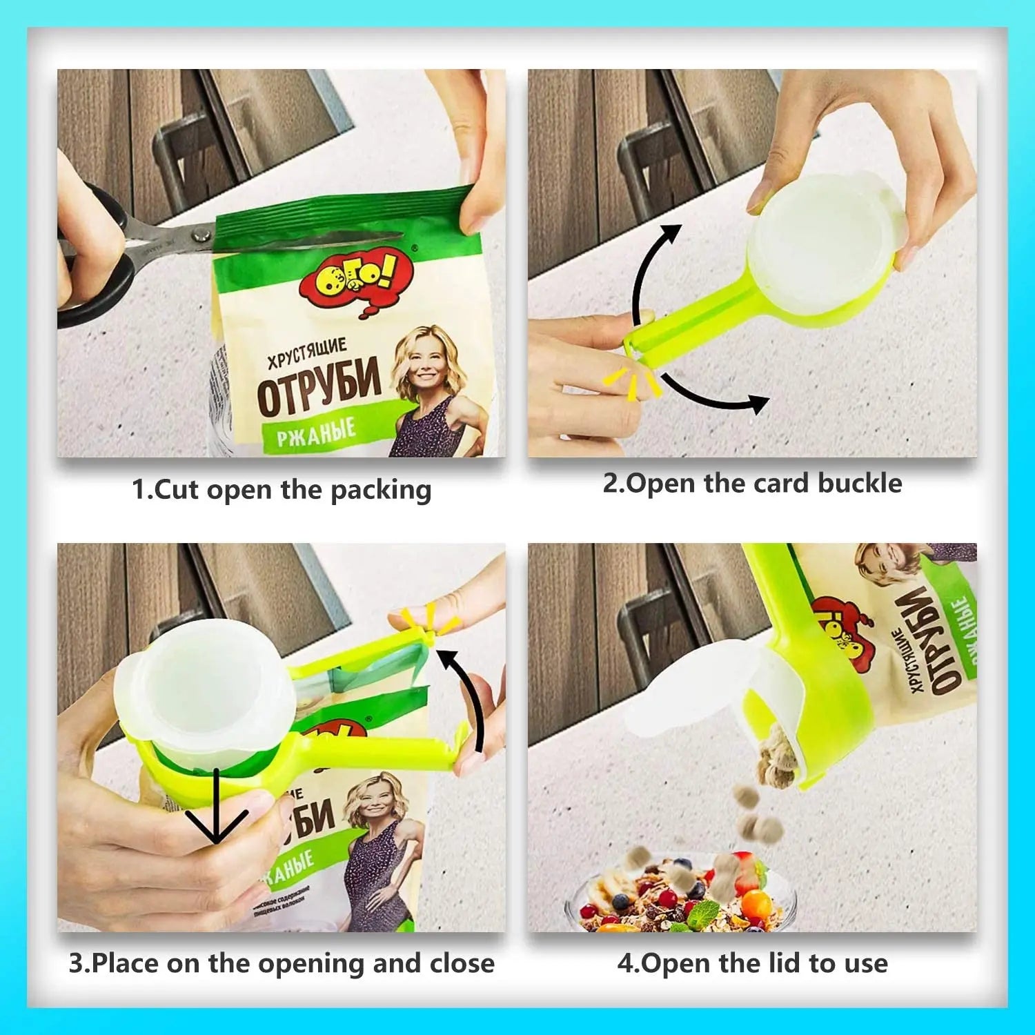Bag Clip And Lid