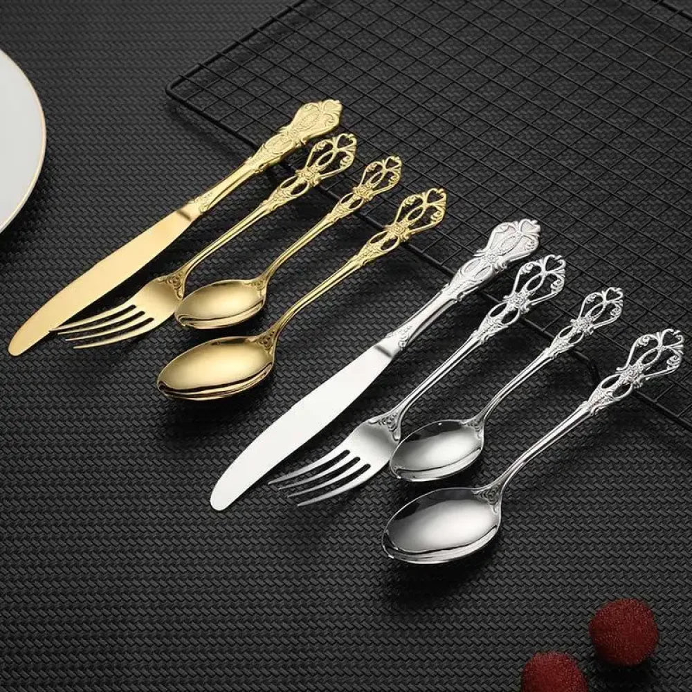 Vintage Cutlery Set 24 Pieces