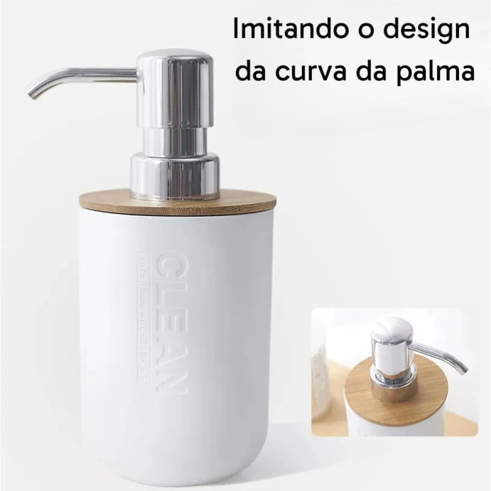 Bamboo Bathroom Accessory Set