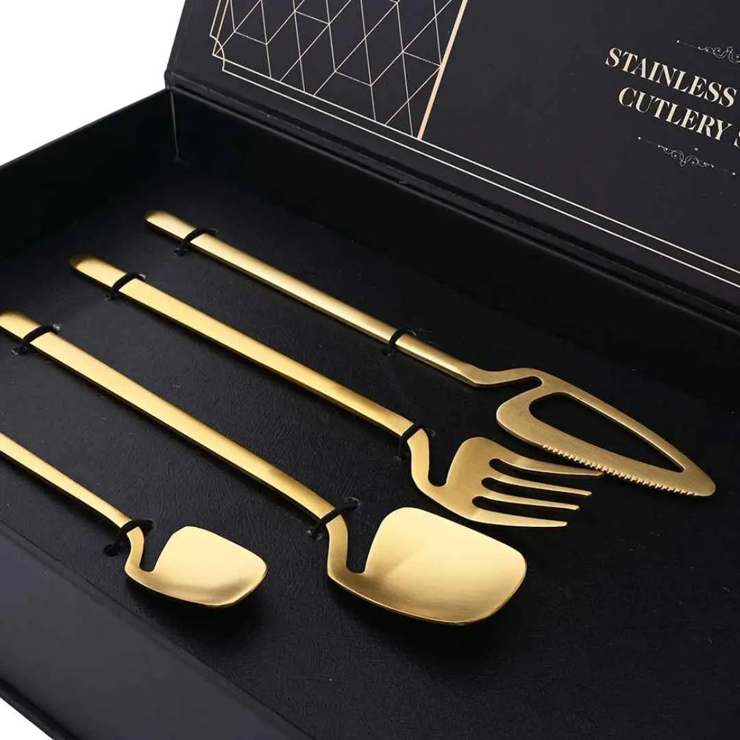 Luxy 32-Piece Cutlery Set.