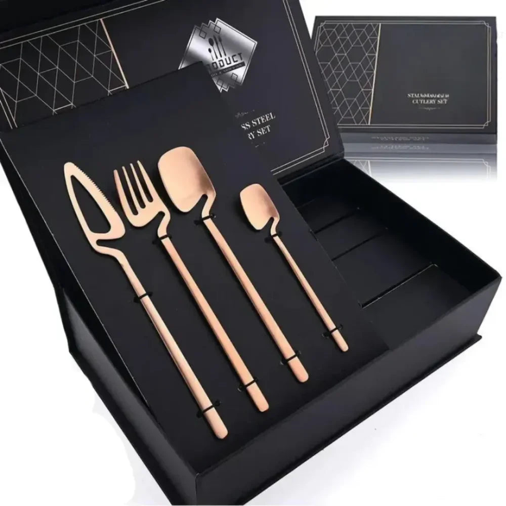 Luxy 32-Piece Cutlery Set.