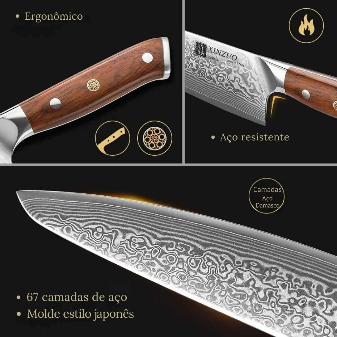 Damascus Steel Steak Knife