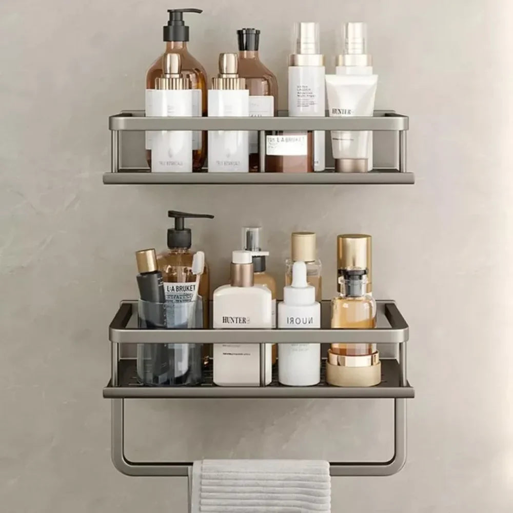 Aluminum Bathroom Shelf