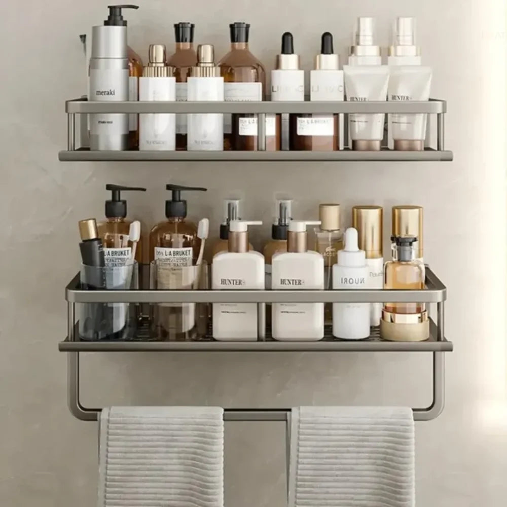 Aluminum Bathroom Shelf